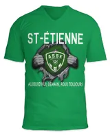 Unisex Jersey SS V-Neck T-Shirt