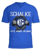 Unisex Jersey SS V-Neck T-Shirt