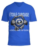 Unisex Jersey SS V-Neck T-Shirt