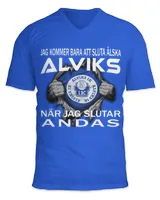Unisex Jersey SS V-Neck T-Shirt