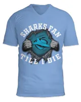 Unisex Jersey SS V-Neck T-Shirt