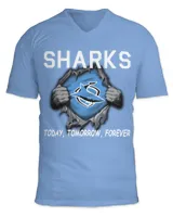 Unisex Jersey SS V-Neck T-Shirt