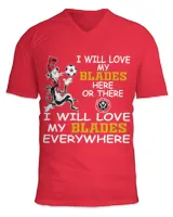 Unisex Jersey SS V-Neck T-Shirt