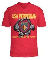 Unisex Jersey SS V-Neck T-Shirt