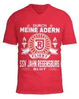 Unisex Jersey SS V-Neck T-Shirt