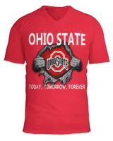 Unisex Jersey SS V-Neck T-Shirt