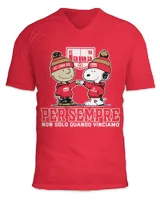 Unisex Jersey SS V-Neck T-Shirt