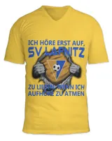Unisex Jersey SS V-Neck T-Shirt
