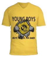 Unisex Jersey SS V-Neck T-Shirt