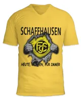 Unisex Jersey SS V-Neck T-Shirt