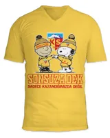 Unisex Jersey SS V-Neck T-Shirt
