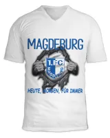 Unisex Jersey SS V-Neck T-Shirt