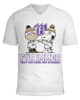 Unisex Jersey SS V-Neck T-Shirt
