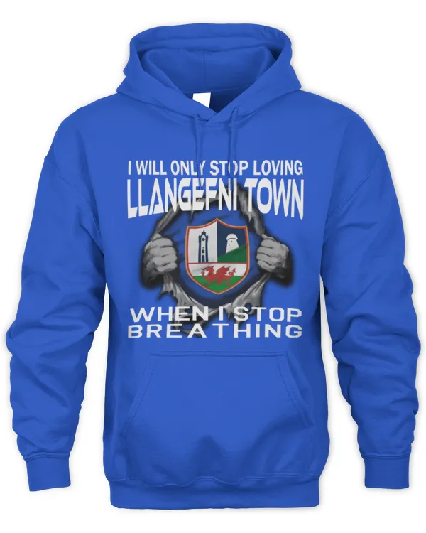 Llangefni Town I will only stop Wales