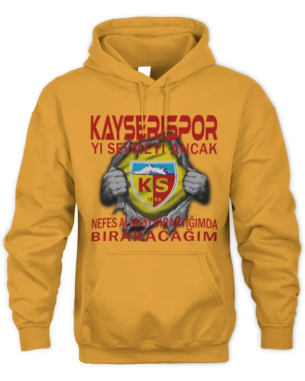 Kayserispor I will only stop TUK