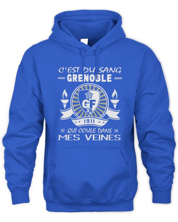 Grenoble Foot 38 Blood runs FRA