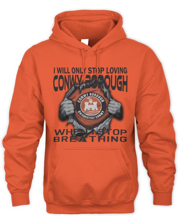 Conwy Borough I will only stop Wales