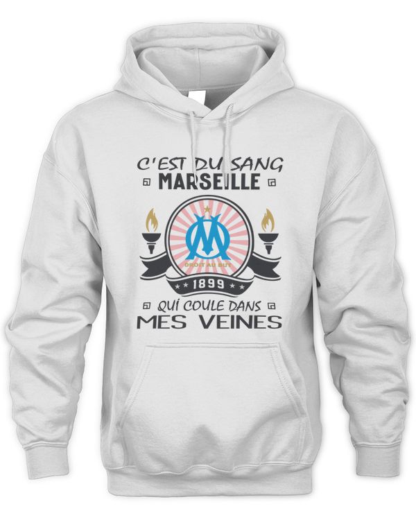 Olympique de Marseille Blood runs FRA